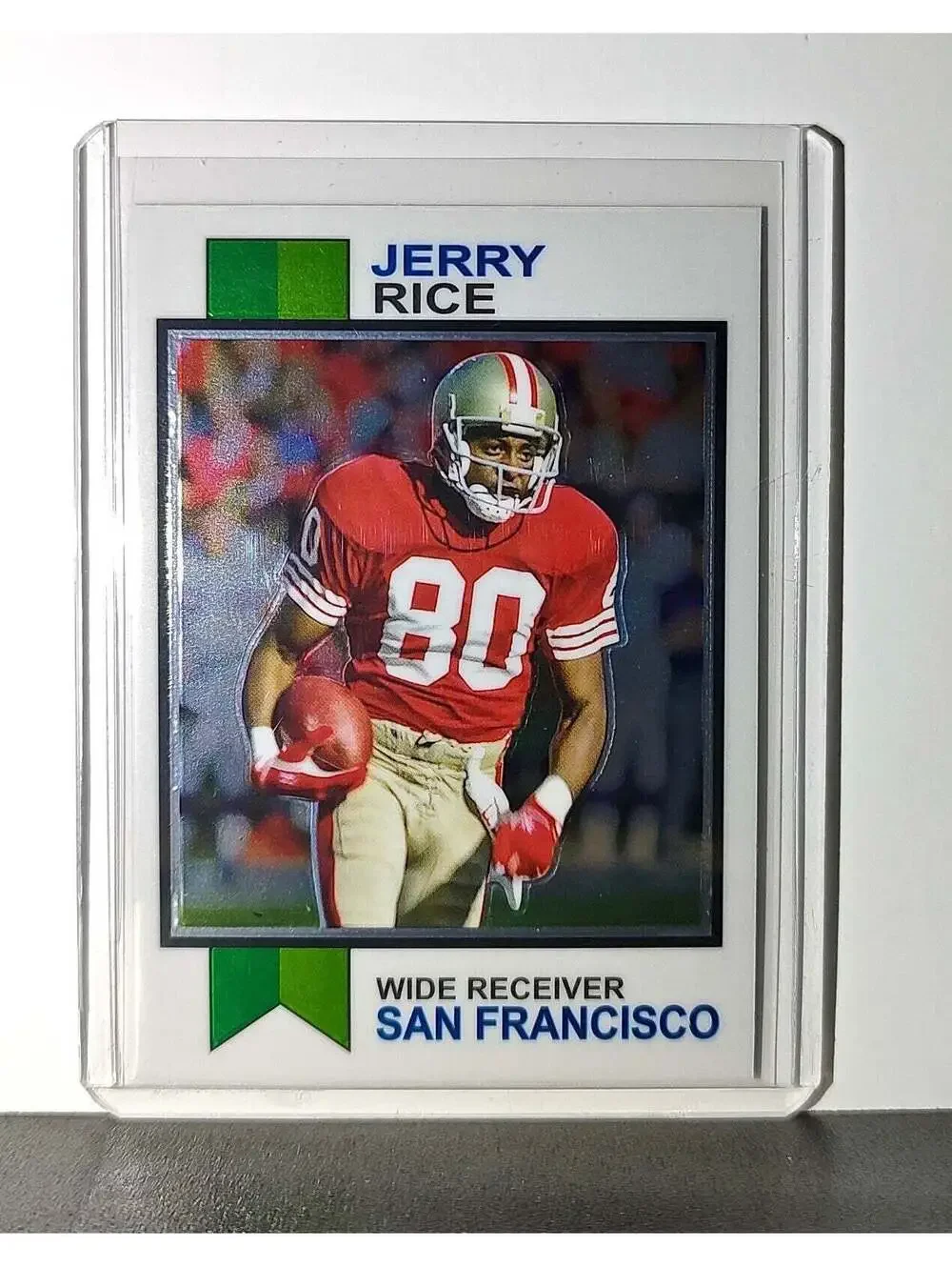 Jerry Rice 2023 Topps 1973 NFL #1973-24 Football Card San Francisco 49ers